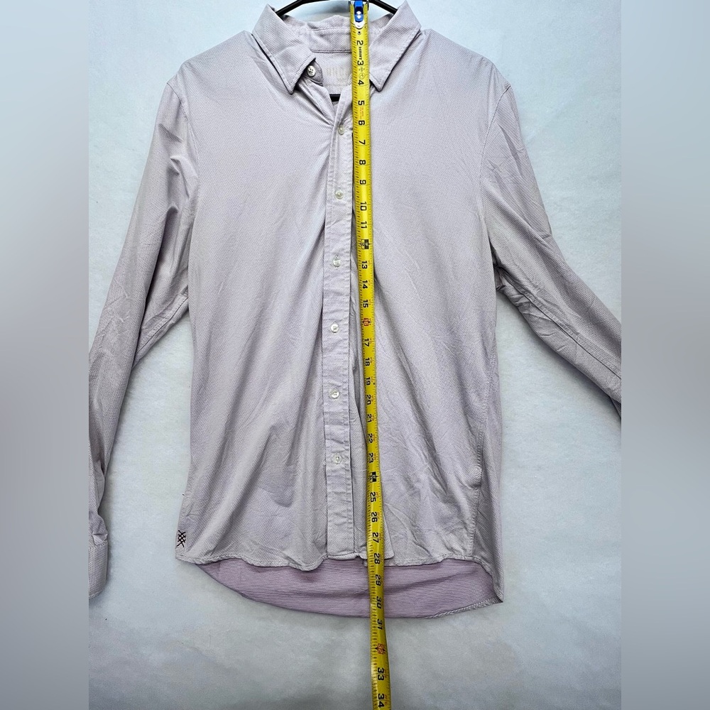 RHONE Work‎ Commuter Stretch Button Down Shirt - Size Small, light lavender - Picture 5 of 11